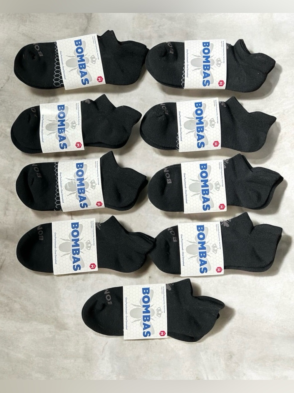 Bombas Adult Crew Calf Socks Bundle NWT
